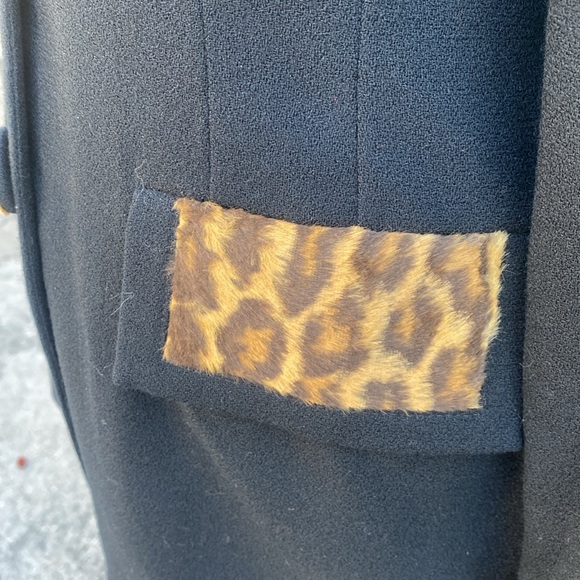 HIGH DRAMA 2 PC PANTS SUITE BLACK COLOR. - Picture 5 of 16